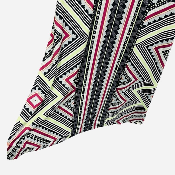 Prana Ariel geometric print athleisure sleeveless dress with built in bra XL - Picture 8 of 9